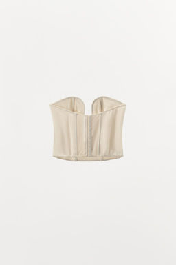 VISCOSE CORSET WITH METAL PIECE - Zara фото 2
