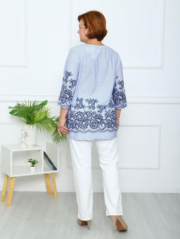 IV-CAPRIZ Живопись - туника голубой