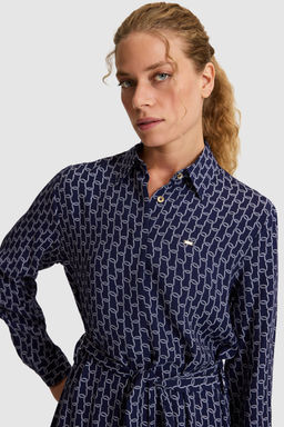KadДn Lacivert Dokuma Elbise - U.s. polo assn фото 2
