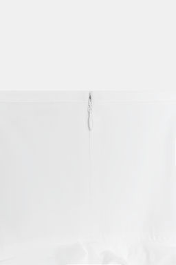 FALDA COMBINADA VOLANTES / Blanco - Zara фото 5