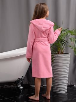 ХАЛАТ ДОМАШНИЙ ДЕТСКИЙ МД-РОЗ-13 - Ашматекс фото 2
