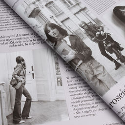 Цена за 20 шт. Пленка флористическая Газета моды 65мкм, 50 х 58 см - UPAK LAND фото 2