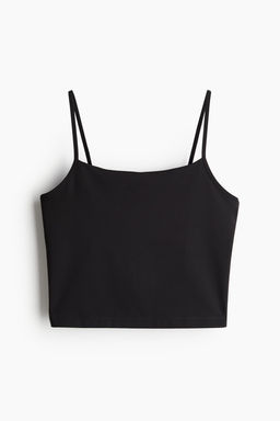 Top de deporte cropped en DryMove - H&m фото 6