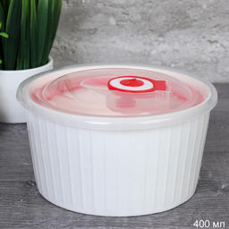 Салатник с крышкой / G-3514 /уп 22/