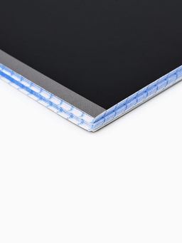 Цена за 2 шт. Тетрадь в клетку, 48 л., А5, на спирали, блок №1 Черный фон. Фразы МИКС - Artfox study фото 2