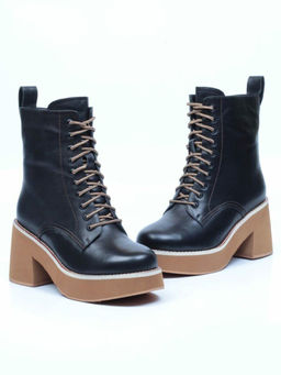 04-DMD-M7079 BLACK Ботинки зимние женские (натуральная кожа, натуральный мех) - No name фото 14