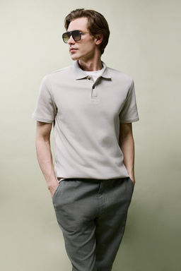 %100 Pamuk Regular Fit Polo Ti__rt