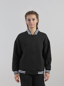 CRB wear / CWJG 63920-22 Толстовка для девочки,черный/Ex.Cherubino