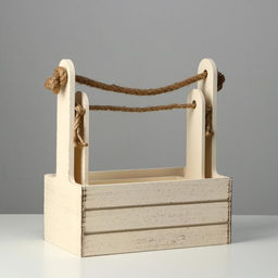 Набор кашпо деревянных 2 в 1 (25.51530; 201223) Прованс, бежевый - Дарим красиво фото 3