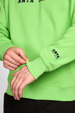 Свитшот Зеленый - Anta фото 5