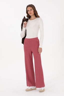 KadДn Pembe Triko Loose Fit Pantolon