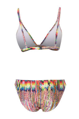 Cok Renkli Duz Ucgen Hipster Normal Bel Kaps?z Bikini Tak?m? TBESS26BT00195 - Trendyolmilla фото 2
