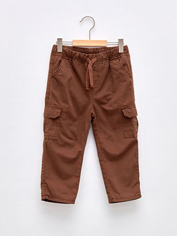 Beli Lastikli Basic Erkek Bebek Kargo Pantolon