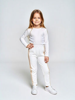 132-1 Брюки детские с лампасами