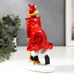 Фигурка полистоун «Клоун на самокате», 20.5×8.5×14 см