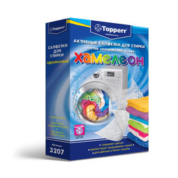 Активные салфетки для стирки тканей разных цветов одновременно.