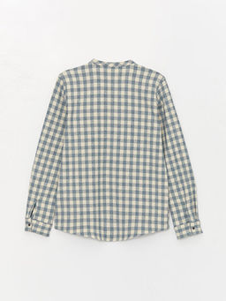 Hakim Yaka Ekose Erkek ?ocuk G?mlek - Waikiki фото 2