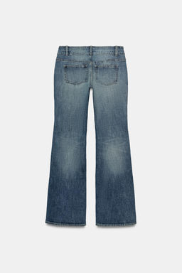 JEANS TRF BOOTCUT TIRO BAJO / Azul - Zara фото 8