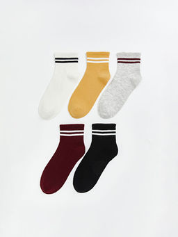 ?izgili Kad?n Soket ?orap 5li