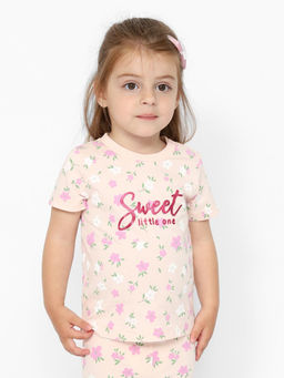 CRB wear/CSBG 63858-31-417 Футболка для девочки,бежевый/Ex.Cherubino