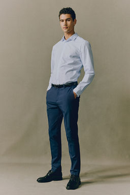 Camisa de facil planchado Slim Fit - H&m фото 4