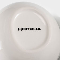 Сахарница с ложкой Доляна Емеля, 200 мл, цвет белый  фото 8