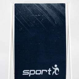 6с102.411ж1 Sport-collection (т.синий) Полотенце махровое 67х150см