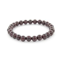 Гранат 5мм, браслет Классика длина 17см