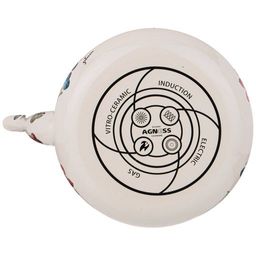 ЧАЙНИК AGNESS ЭМАЛИРОВАННЫЙ СЕРИЯ ФРУКТЫ 2,5 Л  фото 5