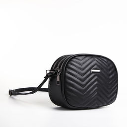 Сумка женская кросс-боди на молнии, цвет чёрный - Simaland фото 2