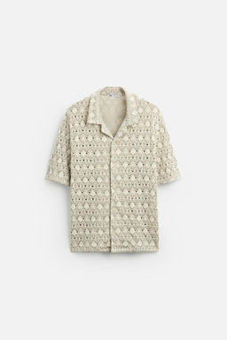 GEOMETRIK JACQUARD GOMLEK - Zara фото 2