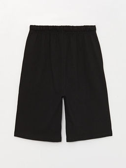 Beli Lastikli Bask?l? Erkek ?ocuk ?ort - Waikiki фото 2