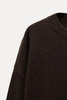 PLAIN CASHMERE AND WOOL SWEATER - Zara фото 11