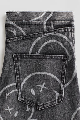 Pantal?n holgado efecto denim - H&m фото 3