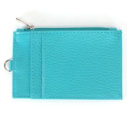 Визитница-кардхолдер Croco-В-216 н/к, 1отд, 3карм, бирюза флотер (110) 234979 фото 2