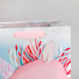 Пакет ламинированный вертикальный Зефирный единорожка, MS 18 23 8 см - Дарите счастье фото 2