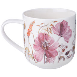 Цена за 4 шт. КРУЖКА LEFARD FLOWERS 400 МЛ (МАЛ.УП.=4ШТ./КОР=24ШТ.)  фото 2