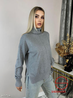 Свитер женский однотонный - Bruno фото 5