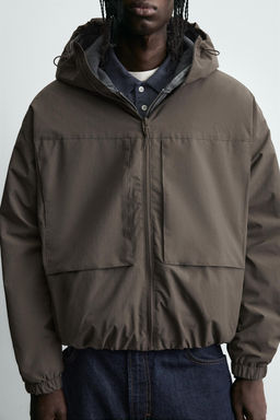 COMBINED FLEECE TECHNICAL JACKET