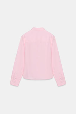 PLAIN POPLIN SHIRT - Zara фото 6