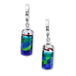 Серьги из муранского стекла