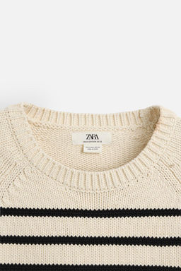LIMITED EDITION STRIPED TEXTURED SWEATER - Zara фото 10
