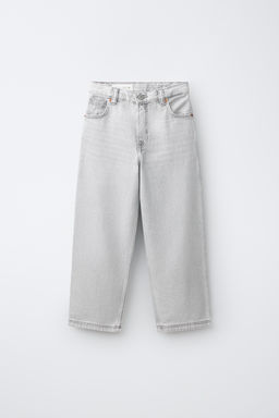 DENIM BAGGY RELAXED / Gris claro - Zara фото 2