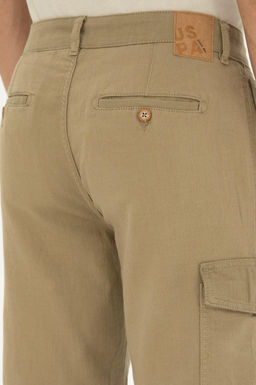Мужские тканые шорты темно-хаки Неожиданная скидка в корзине - U.s. polo assn фото 12