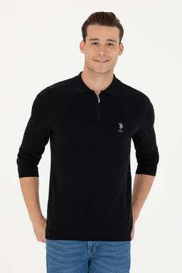 U. S. Polo Assn / Мужской черный свитер - U.s. polo assn фото 22