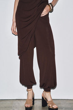 PUFF KNIT TROUSERS - Zara фото 2