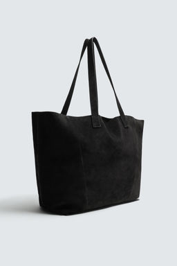 LEATHER TOTE BAG - Zara фото 6