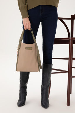 Женская бежевая сумка через плечо Неожиданная скидка в корзине - U.s. polo assn фото 2