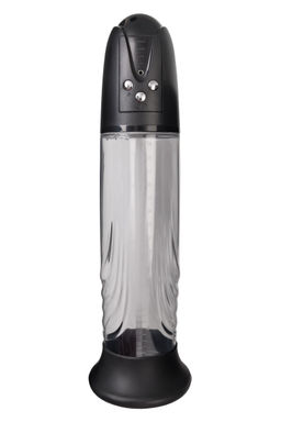 Автоматическая помпа для пениса Sexus men Expert Thorin для мастурбации, ABS-пластик, черная, 32 см