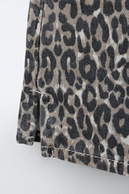 ANIMAL PRINT BERMUDA SKORT - Zara фото 3